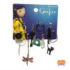 Coraline set de aretes desiguales