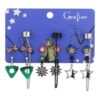 CORALINE ICONS CUFF SET DE ARETES